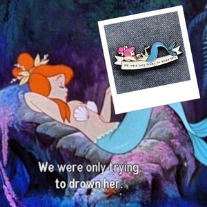 Peter Pan Mermaid Pin